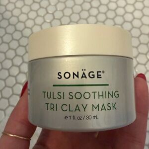 Brand New Never Opened - Sonäge Tulsi Soothing Tri Clay Mask